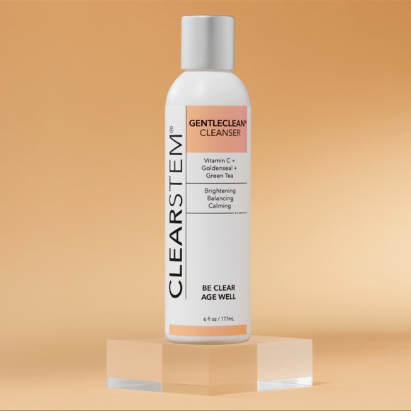 New Clearstem Gentleclean Face Cleanser Wash Calming Detoxing Acne Sensitive - Picture 1 of 4